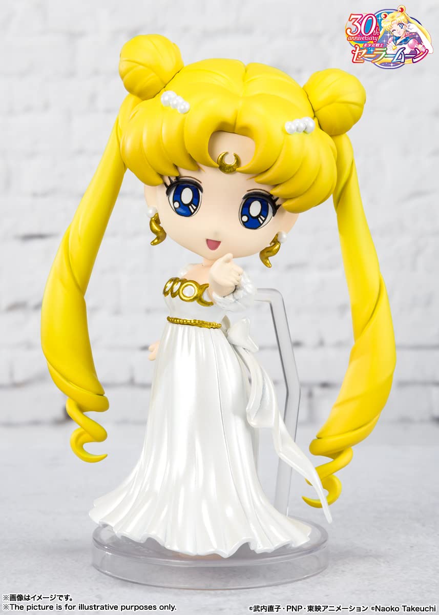 TAMASHII NATIONS Pretty Guardian Sailor Moon Princess Serenity Figuarts Mini Figure