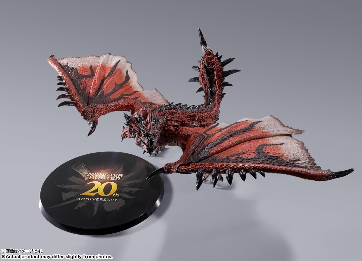 TAMASHII NATIONS Rathalos 20th Anniversary Edition – S.H.MonsterArts Figure