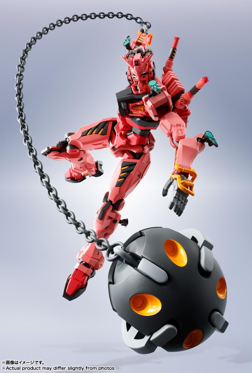 TAMASHII NATIONS Red Gundam METAL ROBOT SPIRITS Figure – GQuuuuuuX