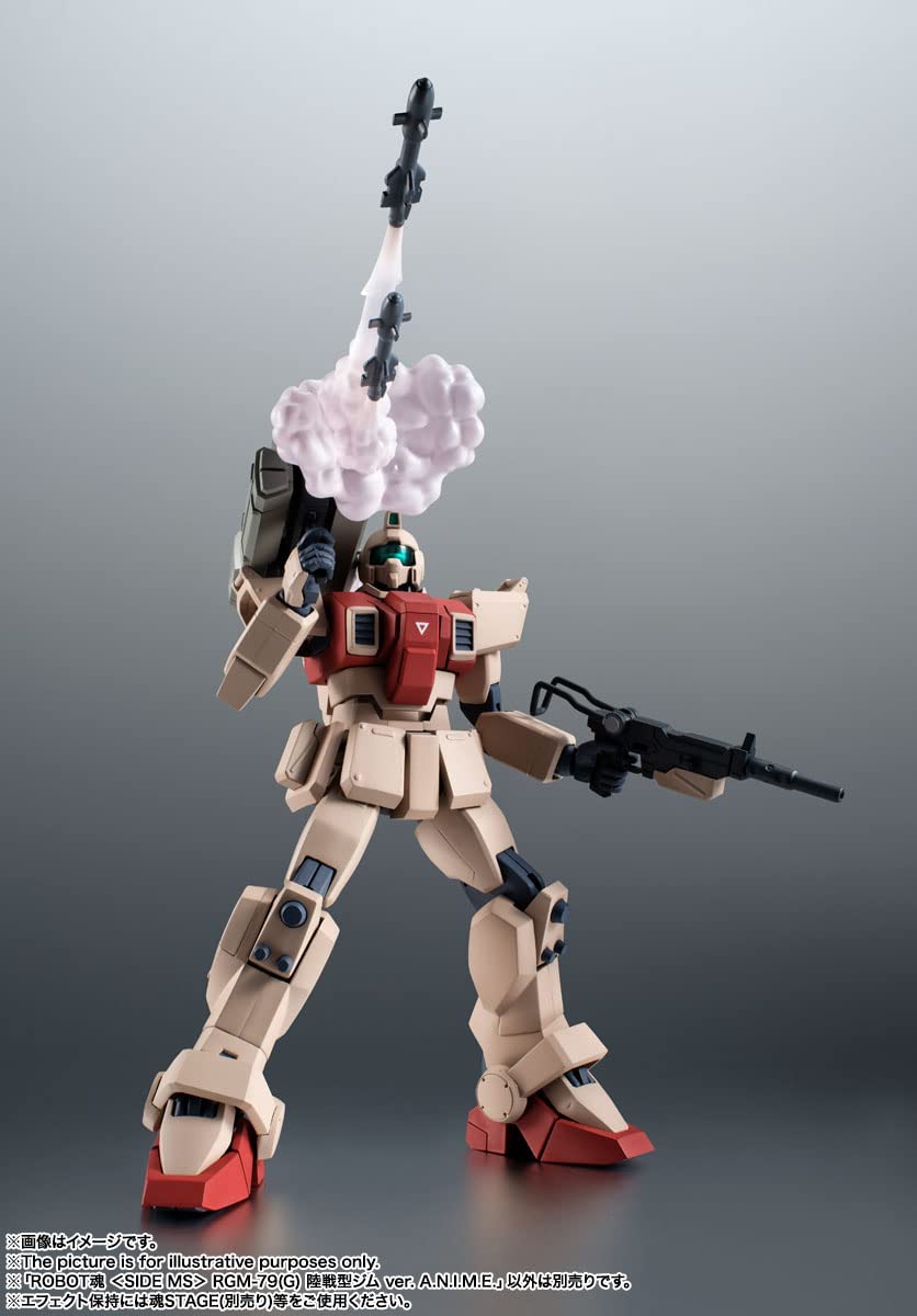 Tamashii Nations Robot Spirits RGM-79(G) GM Ground Type Version A.N.I.M.E. – The 08th MS Team