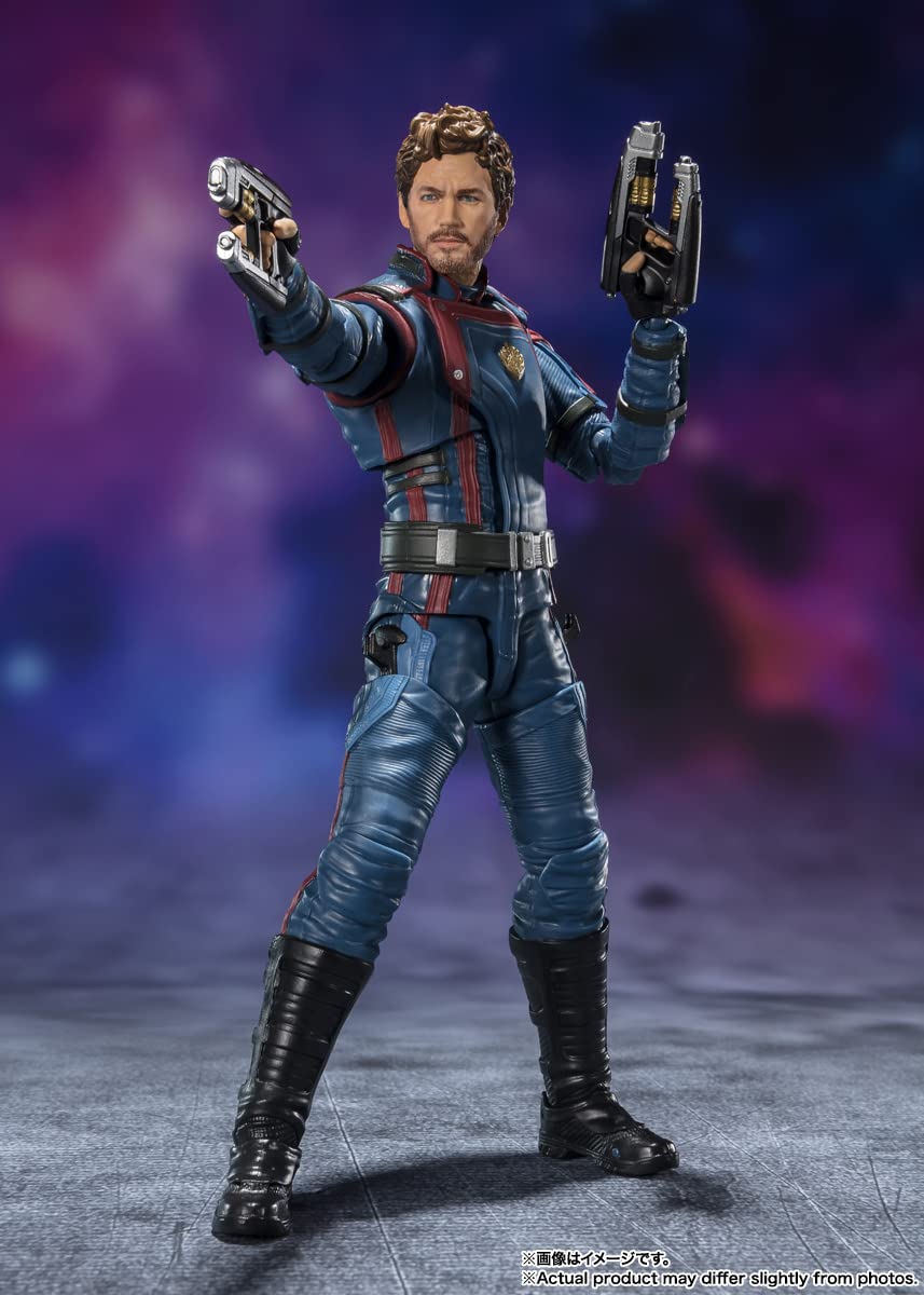 Tamashii Nations Guardians of the Galaxy Vol. 3 Star-Lord & Rocket Raccoon S.H.Figuarts Action Figure