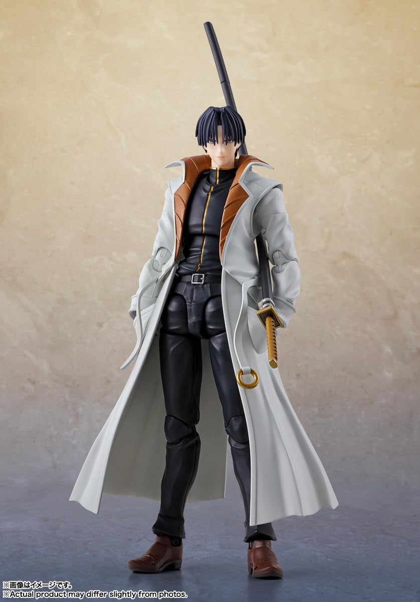 TAMASHII NATIONS – Rurouni Kenshin: Meiji Swordsman Romantic Story Aoshi Shinomori S.H.Figuarts Action Figure