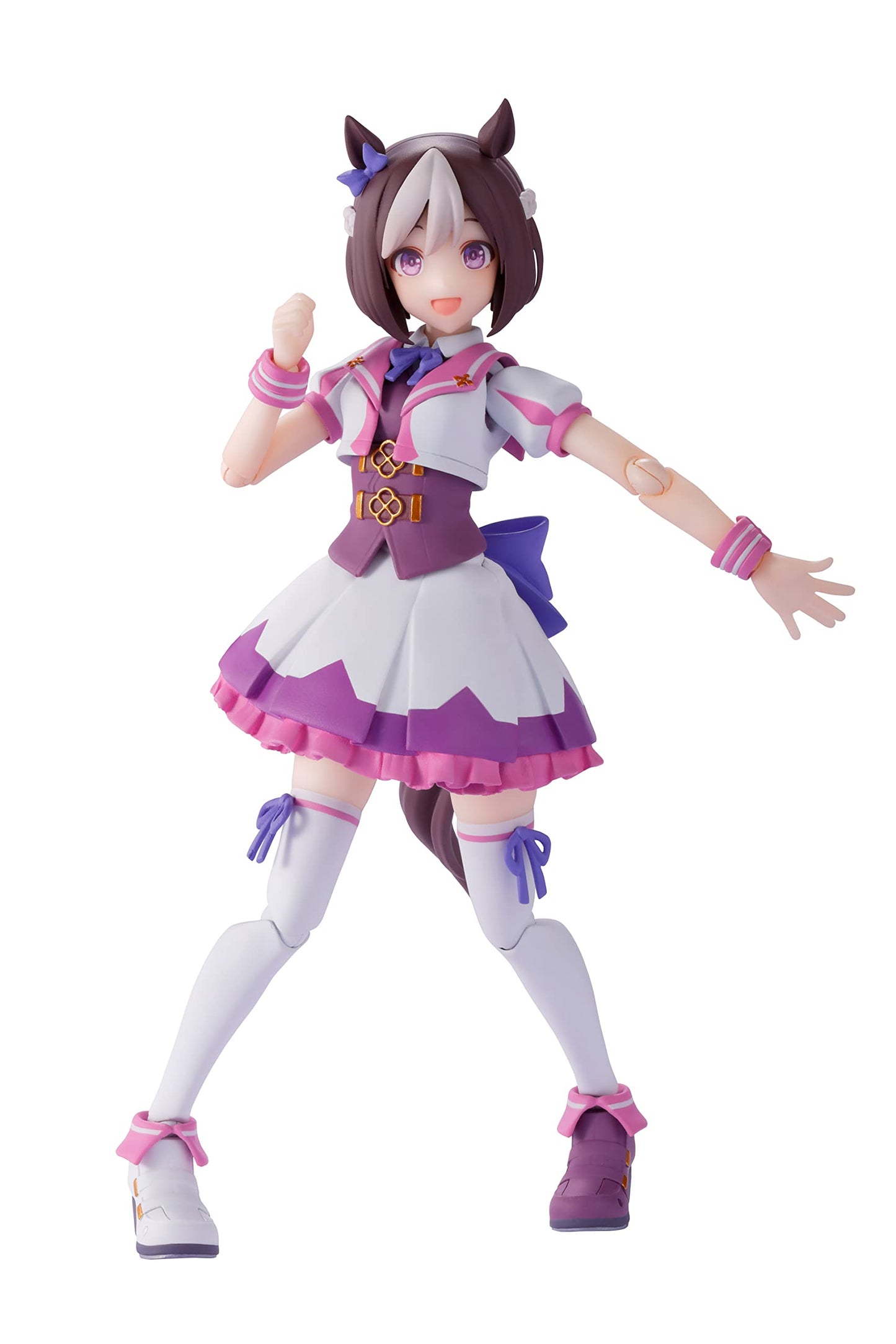 TAMASHII NATIONS S.H. Figuarts Special Week – Uma Musume Pretty Derby Figure (5.1 in / 130 mm)