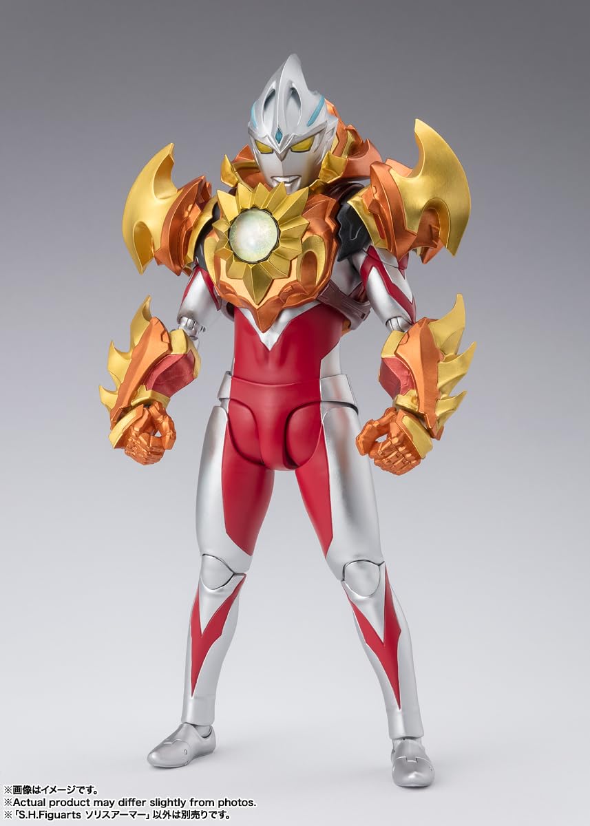 TAMASHII NATIONS Ultraman Arc Solis Armor S.H.Figuarts Figure | Official Bandai Spirits