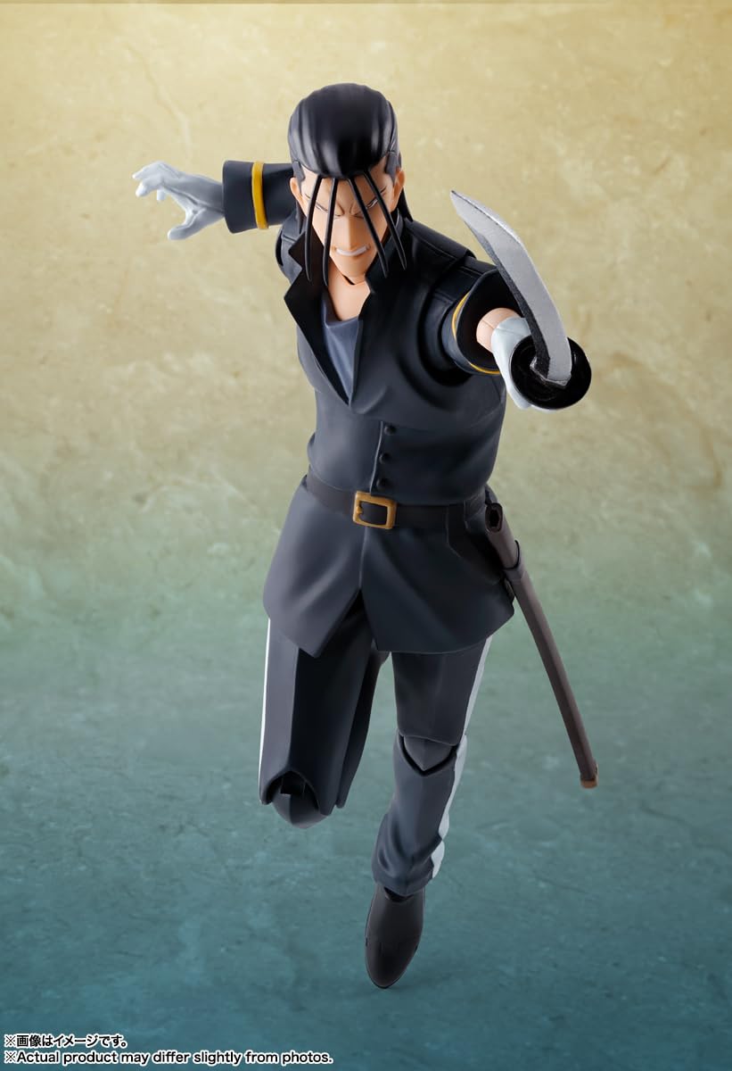 TAMASHII NATIONS S.H.Figuarts Hajime Saito Figure – Rurouni Kenshin Meiji Swordsman Romantic Story (Bandai Spirits)