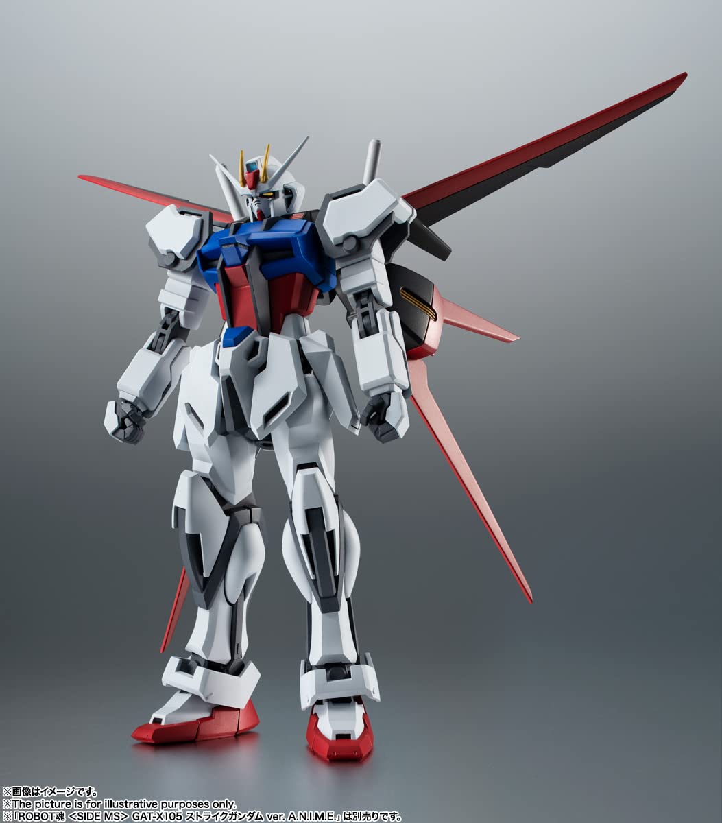TAMASHII NATIONS - Mobile Suit Gundam SEED AQM/E-X01 Aile Striker & Option Parts Set