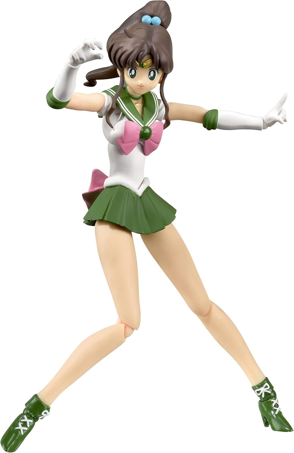 TAMASHII NATIONS - Pretty Guardian Sailor Moon Sailor Jupiter Animation Color Edition — S.H.Figuarts Action Figure