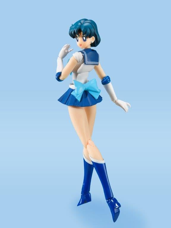 Tamashii Nations Pretty Guardian Sailor Moon Sailor Mercury Animation Color Edition S.H.Figuarts Figure