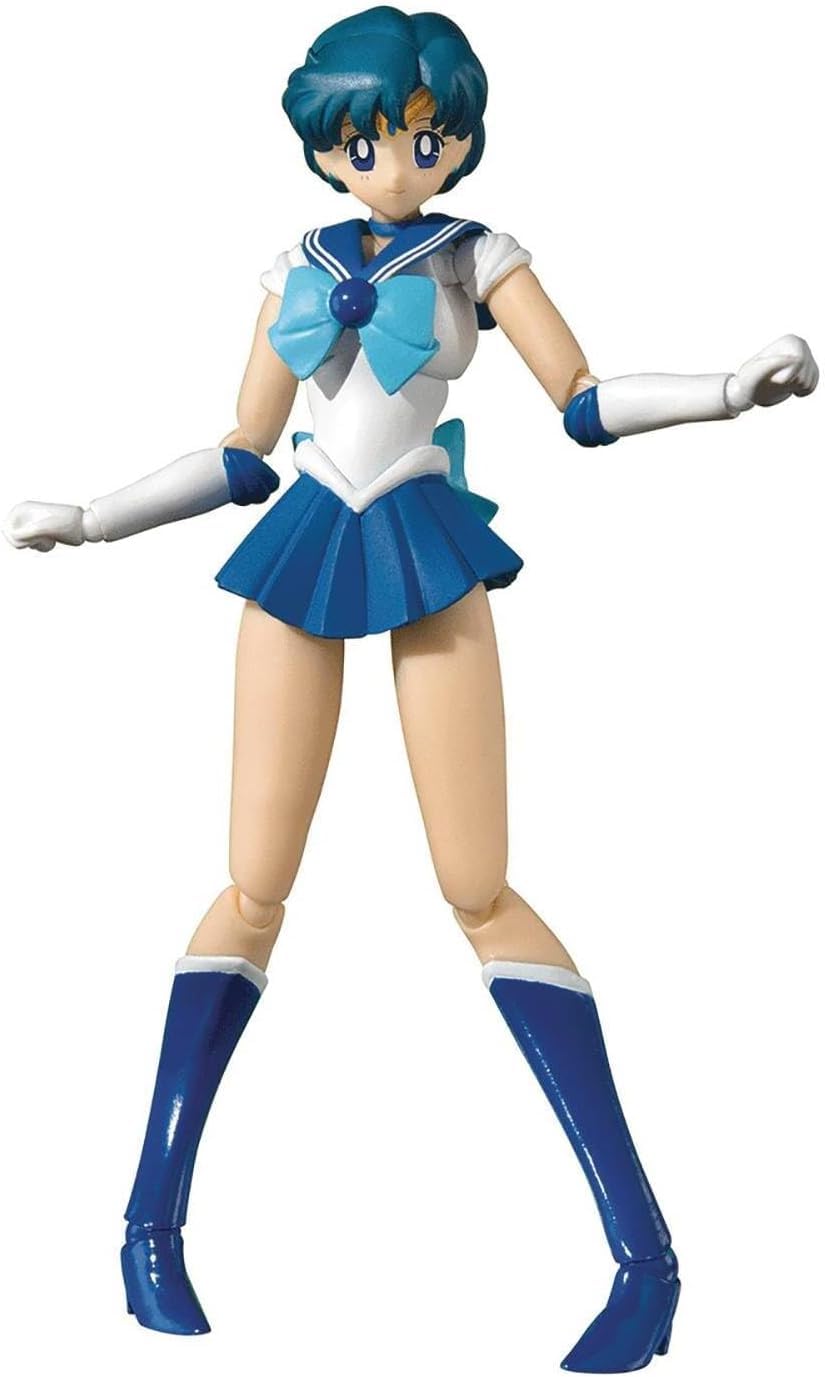 Tamashii Nations Pretty Guardian Sailor Moon Sailor Mercury Animation Color Edition S.H.Figuarts Figure