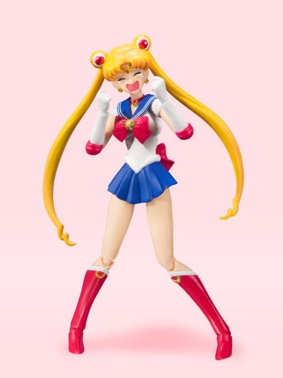 Tamashii Nations S.H.Figuarts Pretty Guardian Sailor Moon Animation Color Edition – Sailor Moon Figure