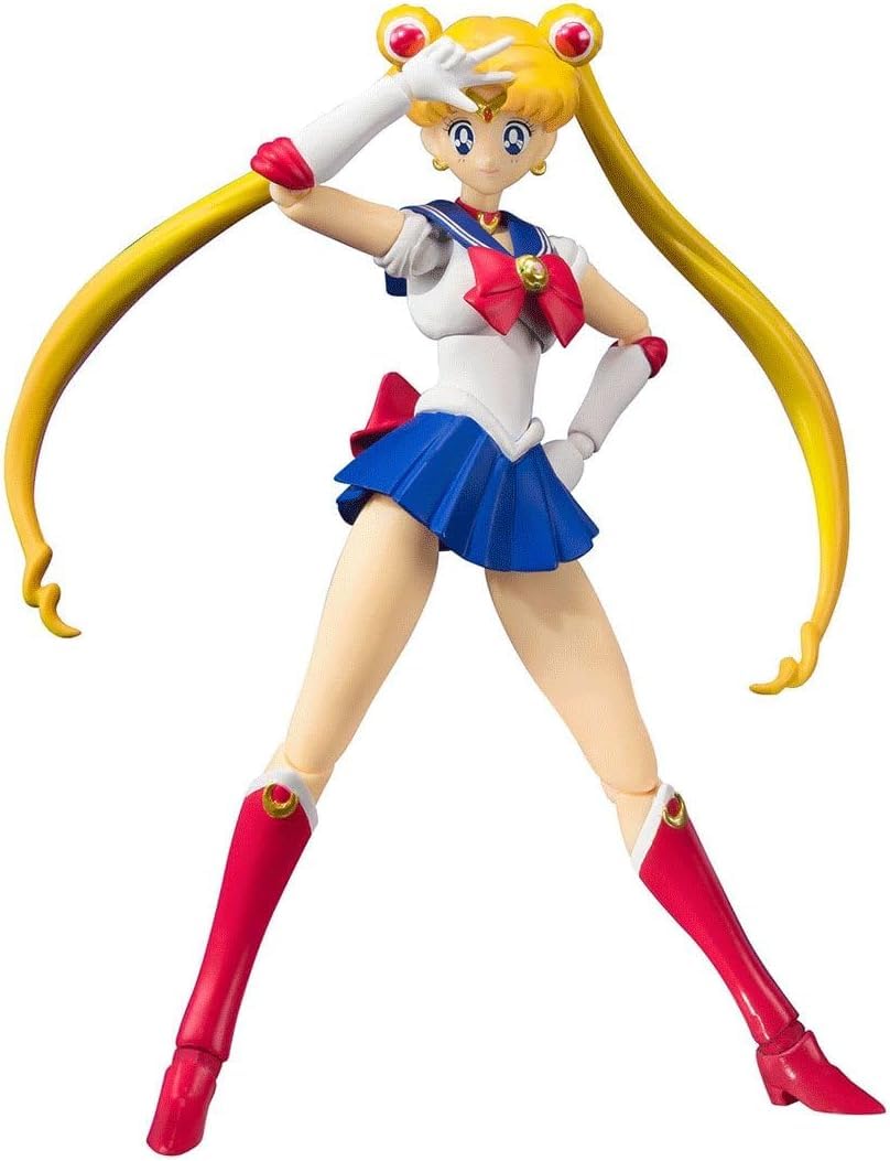 Tamashii Nations S.H.Figuarts Pretty Guardian Sailor Moon Animation Color Edition – Sailor Moon Figure