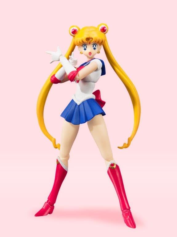 Tamashii Nations S.H.Figuarts Pretty Guardian Sailor Moon Animation Color Edition – Sailor Moon Figure