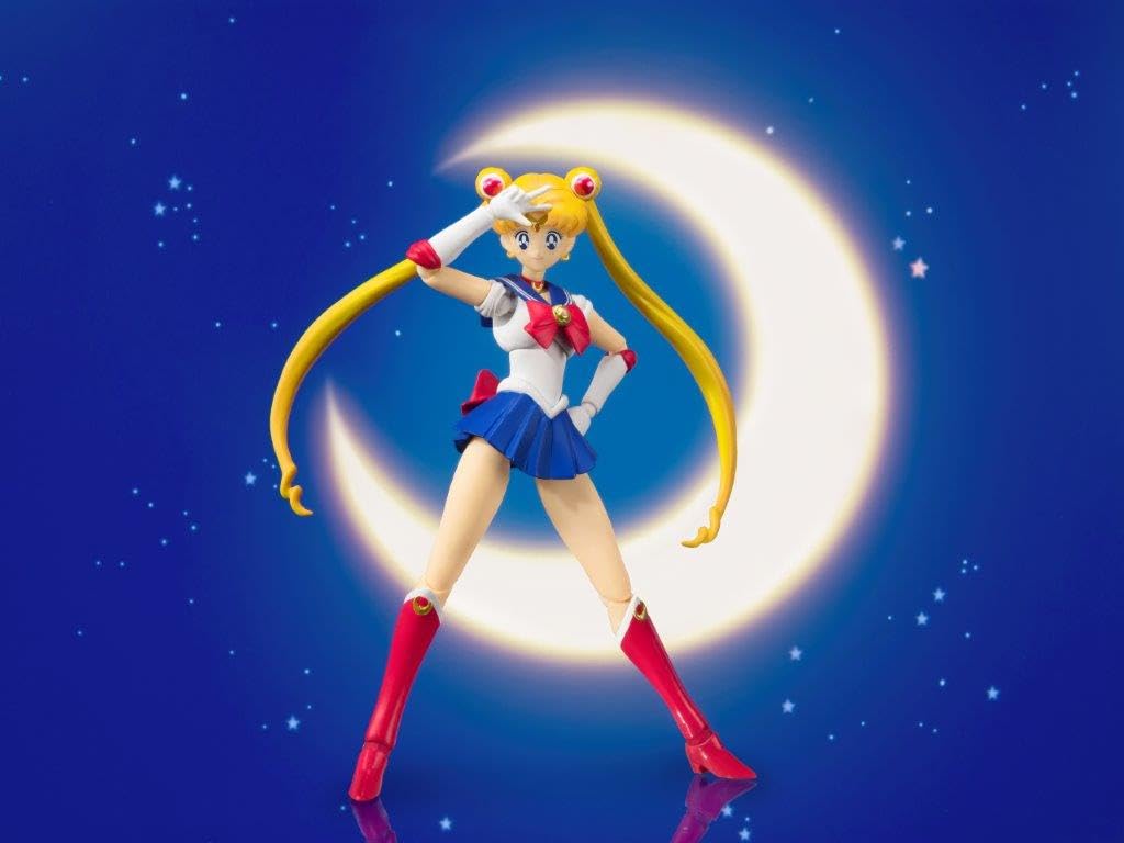 Tamashii Nations S.H.Figuarts Pretty Guardian Sailor Moon Animation Color Edition – Sailor Moon Figure