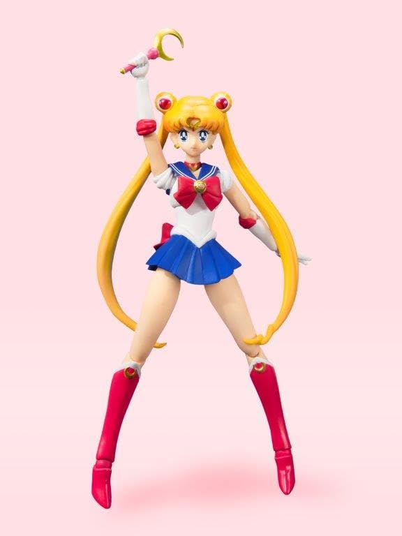 Tamashii Nations S.H.Figuarts Pretty Guardian Sailor Moon Animation Color Edition – Sailor Moon Figure