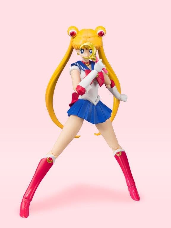 Tamashii Nations S.H.Figuarts Pretty Guardian Sailor Moon Animation Color Edition – Sailor Moon Figure