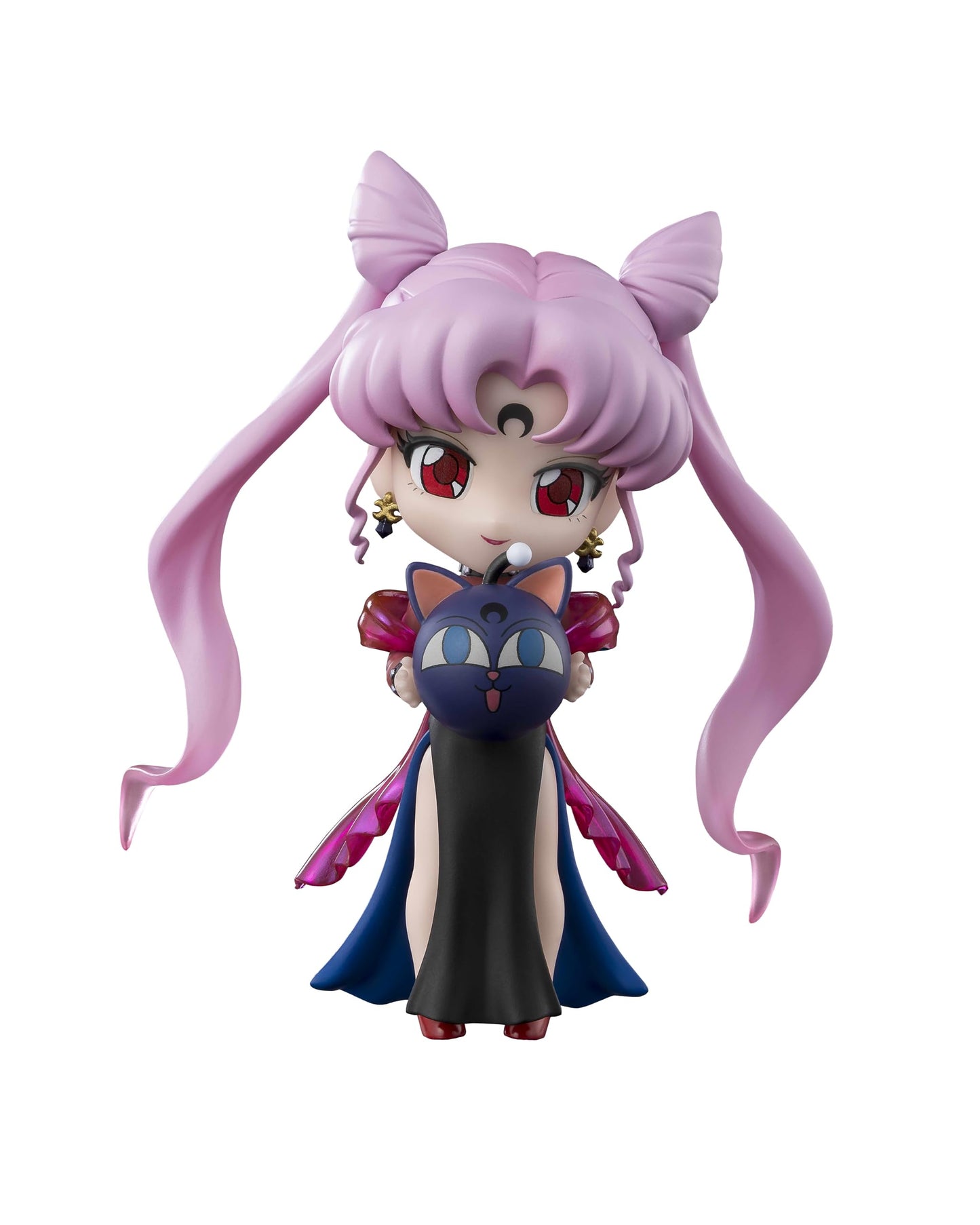 TAMASHII NATIONS Sailor Moon Black Lady Figuarts Mini – Official Licensed Figure