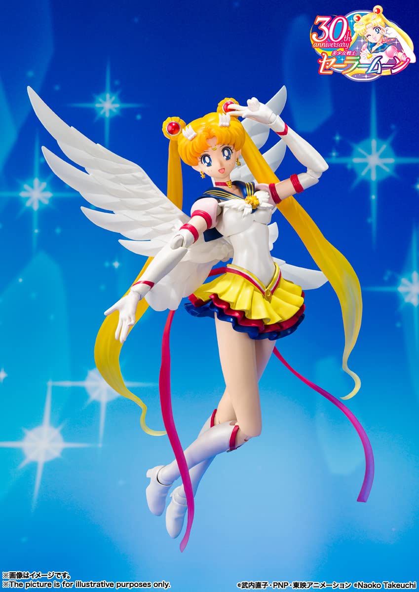 Tamashii Nations Pretty Guardian Sailor Moon Sailor Stars Eternal Sailor Moon S.H.Figuarts Figure