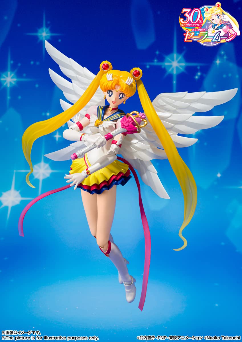 Tamashii Nations Pretty Guardian Sailor Moon Sailor Stars Eternal Sailor Moon S.H.Figuarts Figure