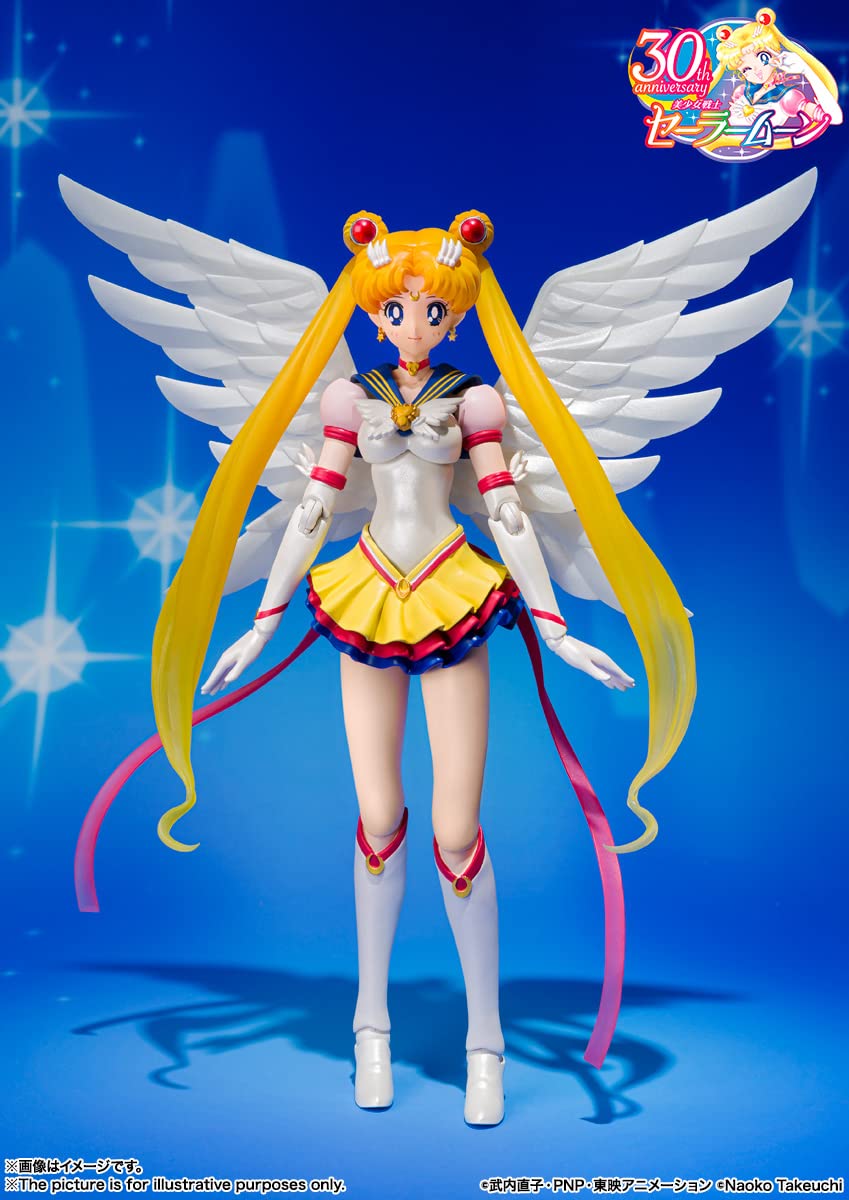 Tamashii Nations Pretty Guardian Sailor Moon Sailor Stars Eternal Sailor Moon S.H.Figuarts Figure
