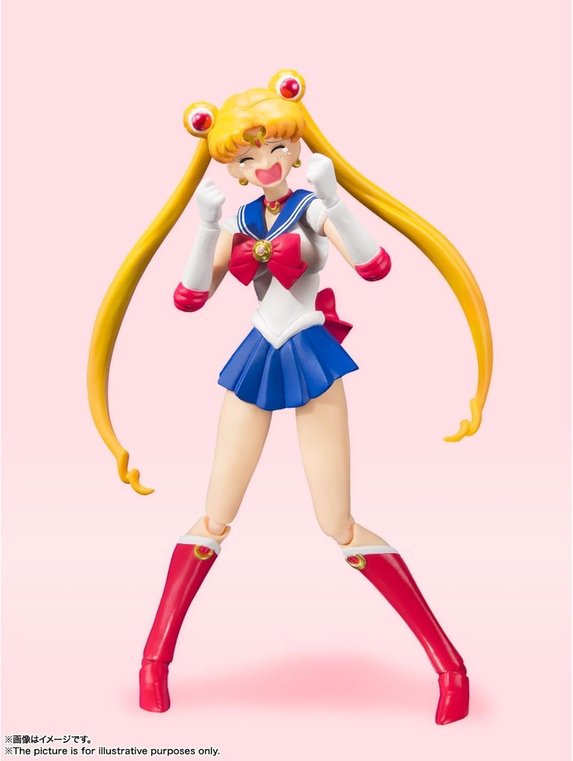 TAMASHII NATIONS Sailor Moon Animation Color Edition S.H. Figuarts Figure | Official Licensed Collectible