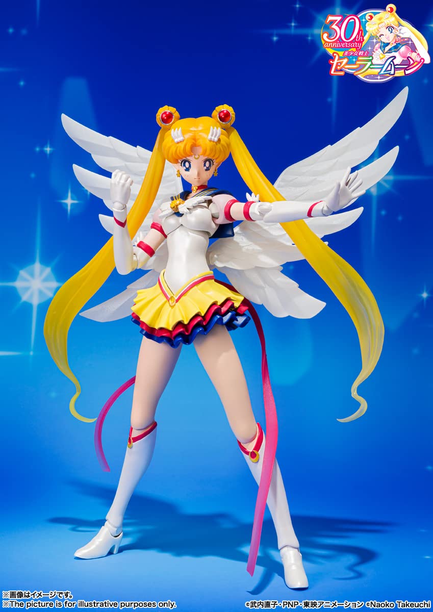 Tamashii Nations Pretty Guardian Sailor Moon Sailor Stars Eternal Sailor Moon S.H.Figuarts Figure