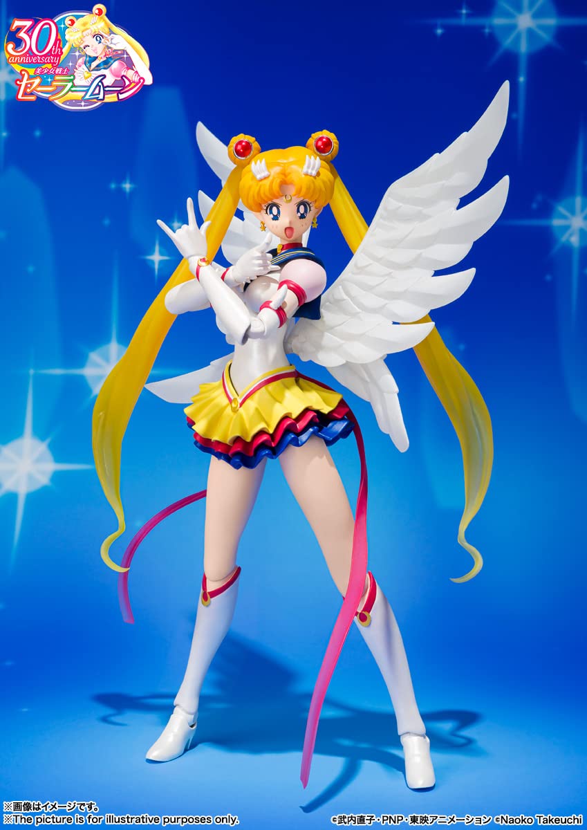 Tamashii Nations Pretty Guardian Sailor Moon Sailor Stars Eternal Sailor Moon S.H.Figuarts Figure