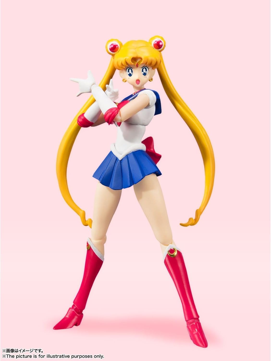 TAMASHII NATIONS Sailor Moon Animation Color Edition S.H. Figuarts Figure | Official Licensed Collectible