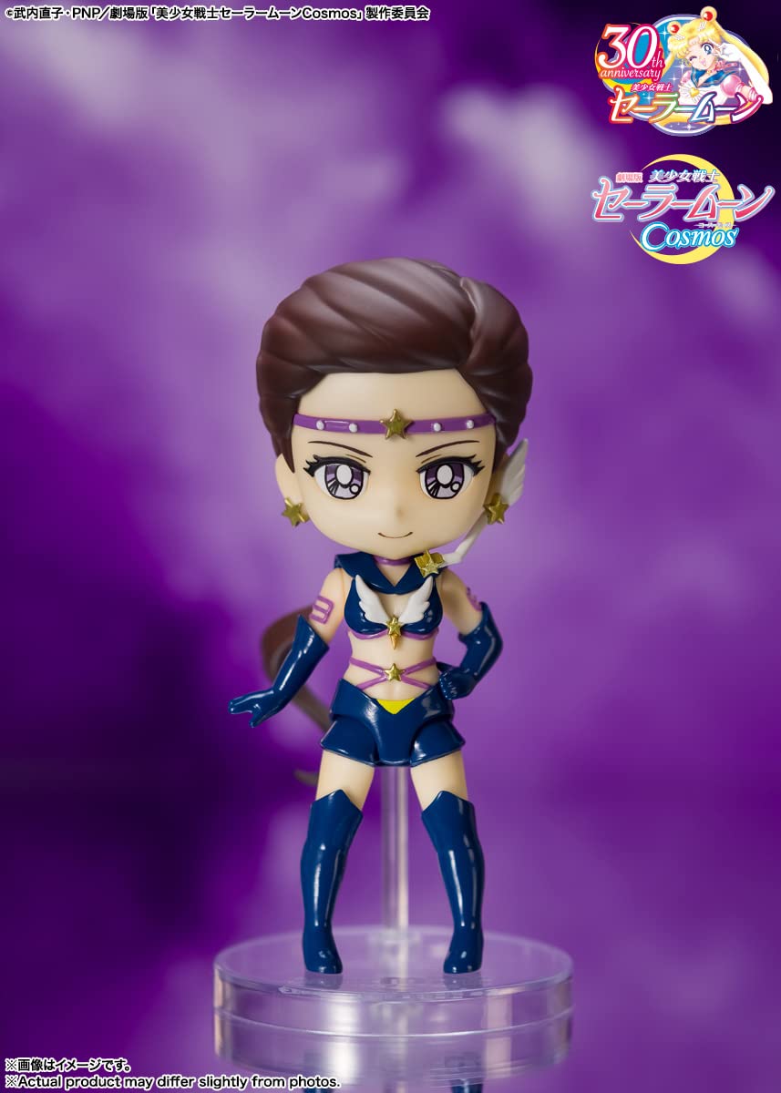 TAMASHII NATIONS Sailor Star Maker Cosmos Edition – Figuarts Mini, Sailor Moon Cosmos | Bandai Spirits Official