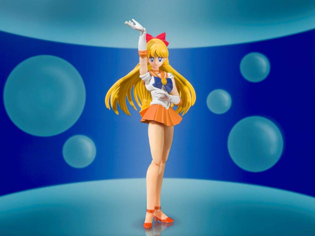 Tamashii Nations S.H.Figuarts Sailor Venus Animation Color Edition – Sailor Moon Figure