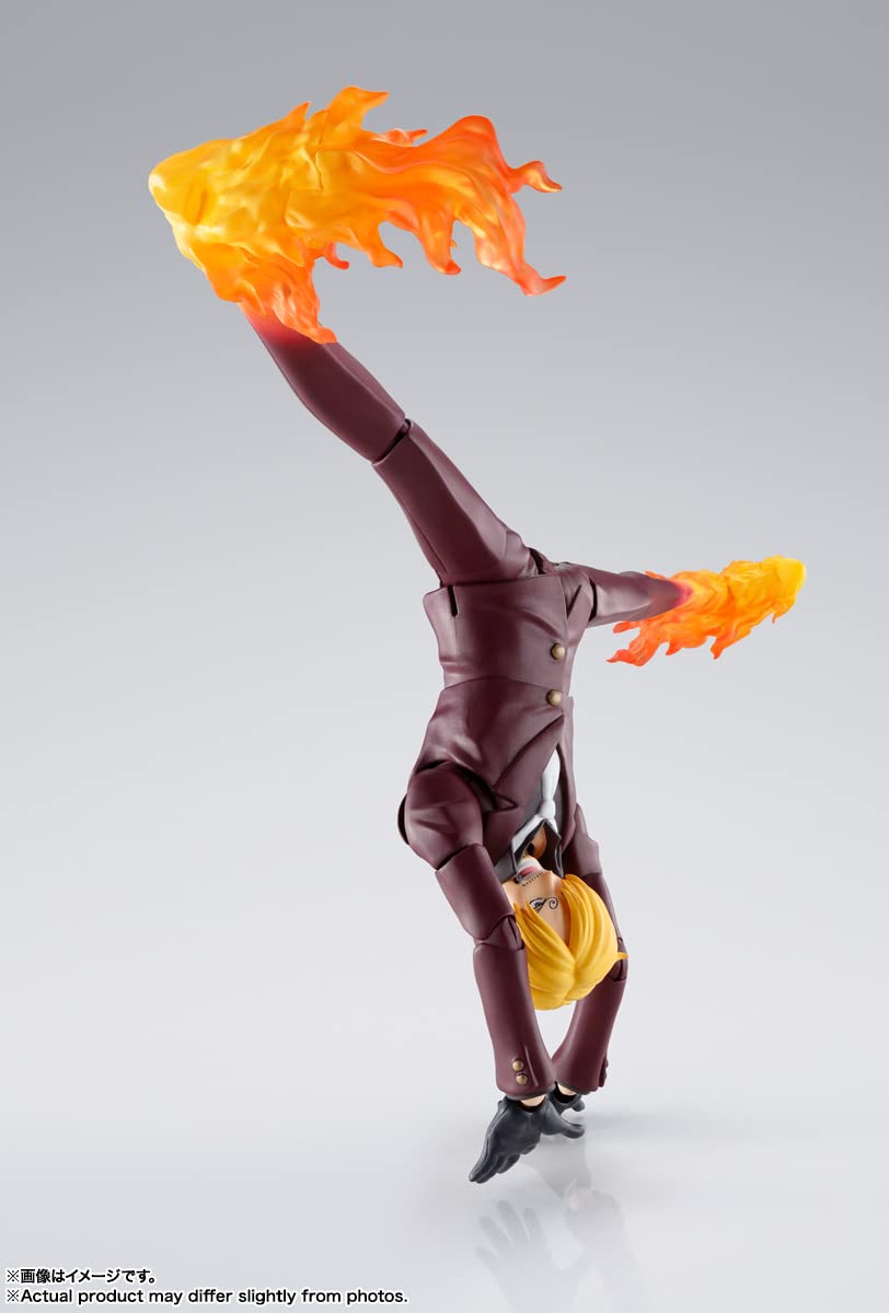 TAMASHII NATIONS One Piece Sanji S.H.Figuarts – The Raid on Onigashima Figure