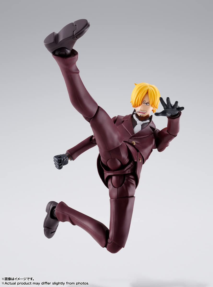 TAMASHII NATIONS One Piece Sanji S.H.Figuarts – The Raid on Onigashima Figure