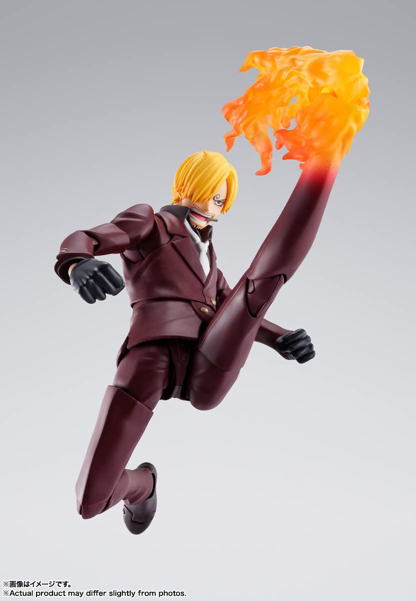 TAMASHII NATIONS One Piece Sanji S.H.Figuarts – The Raid on Onigashima Figure