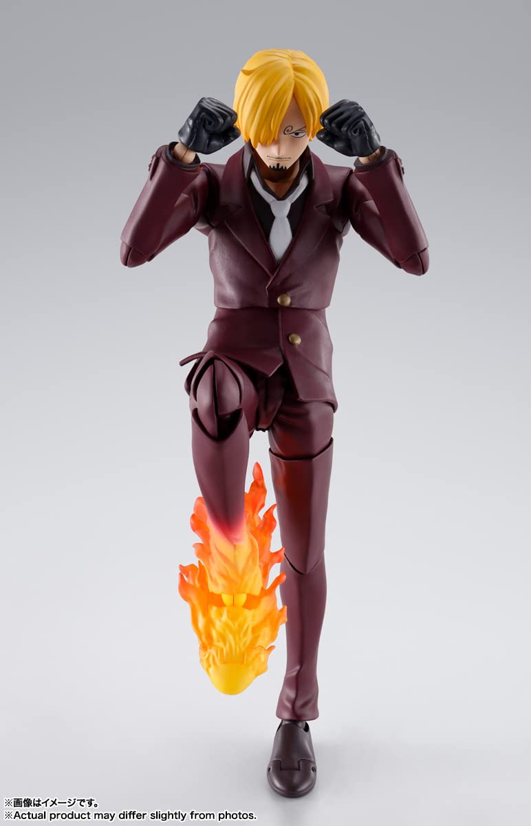 TAMASHII NATIONS One Piece Sanji S.H.Figuarts – The Raid on Onigashima Figure