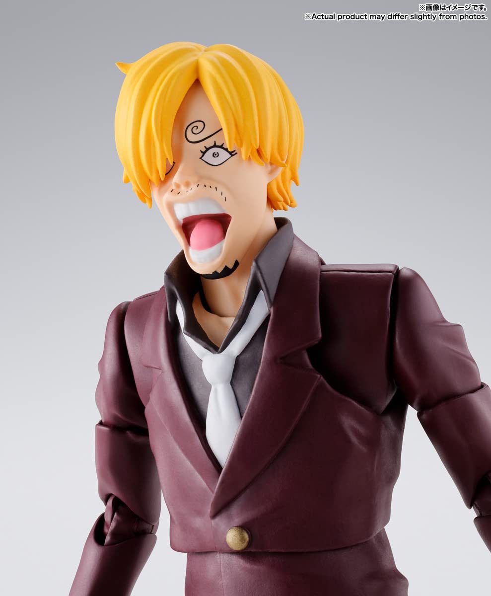 TAMASHII NATIONS One Piece Sanji S.H.Figuarts – The Raid on Onigashima Figure
