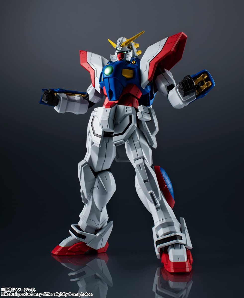 TAMASHII NATIONS Shining Gundam GF-13-017 NJ – 5.9-Inch Action Figure, Gundam Universe