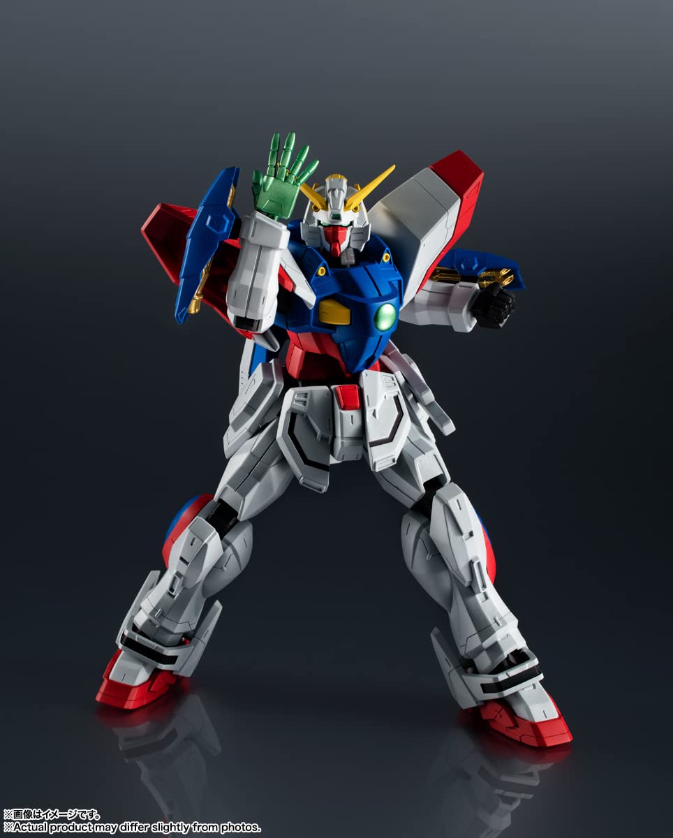 TAMASHII NATIONS Shining Gundam GF-13-017 NJ – 5.9-Inch Action Figure, Gundam Universe