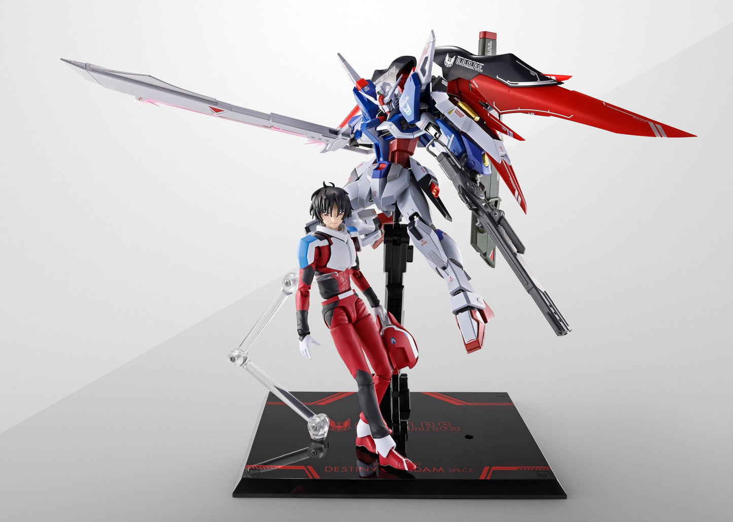 Tamashii Nations Shinn Asuka Compass Pilot Ver. | Gundam SEED Freedom S.H.Figuarts Figure