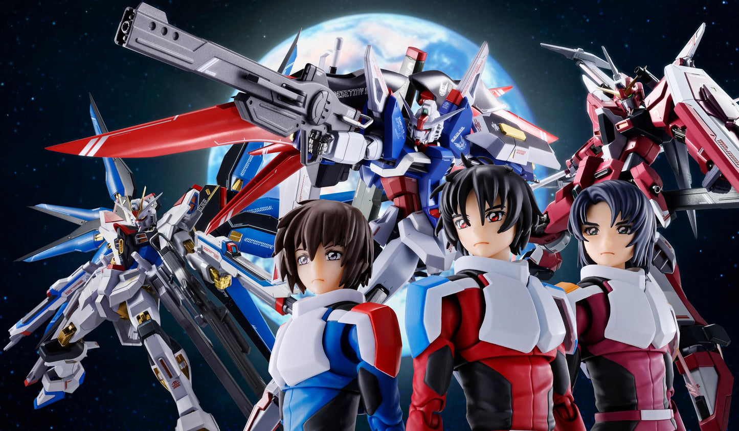Tamashii Nations Shinn Asuka Compass Pilot Ver. | Gundam SEED Freedom S.H.Figuarts Figure