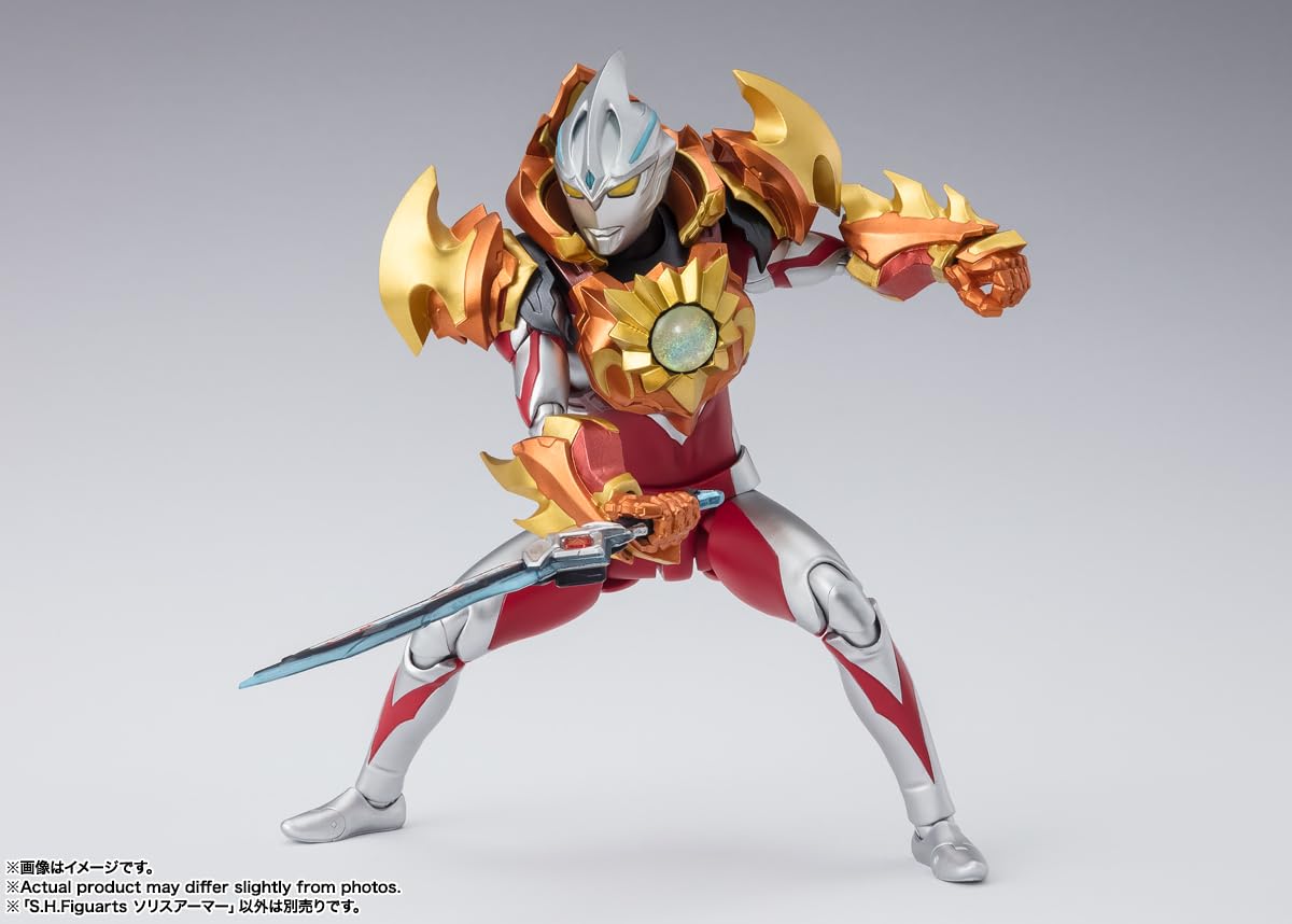 TAMASHII NATIONS Ultraman Arc Solis Armor S.H.Figuarts Figure | Official Bandai Spirits