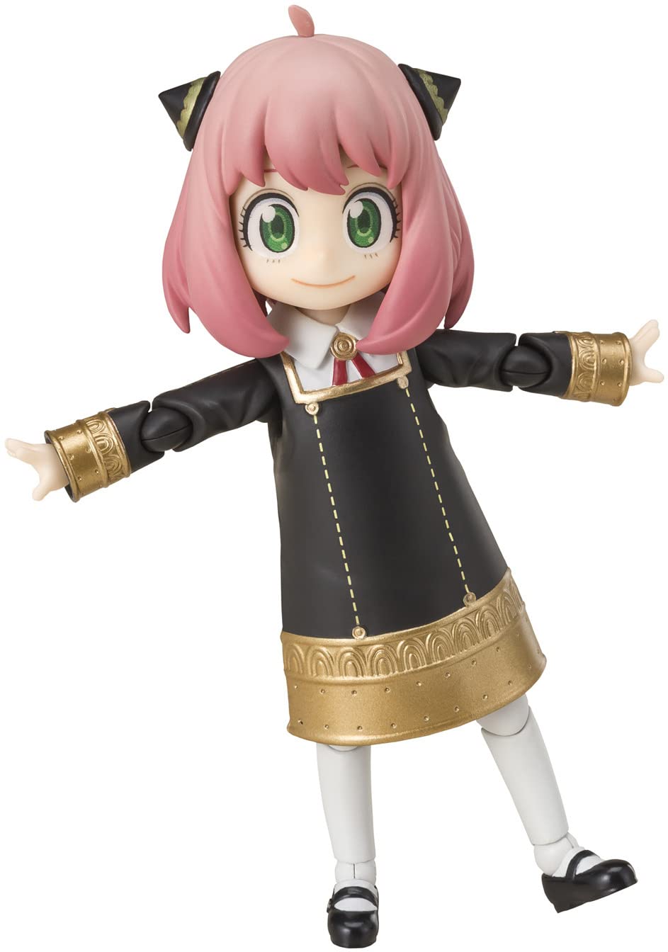 TAMASHII NATIONS Spy x Family Anya Forger Uniform Ver. S.H.Figuarts Figure – 3.1-Inch