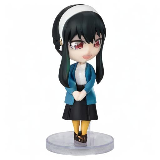 TAMASHII NATIONS Spy x Family Yor Forger Odekeke Outfit Figuarts Mini Figure - 3.5-Inch Officially Licensed