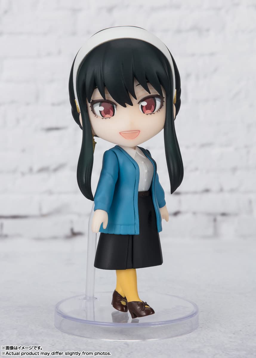 TAMASHII NATIONS Spy x Family Yor Forger Odekeke Outfit Figuarts Mini Figure - 3.5-Inch Officially Licensed