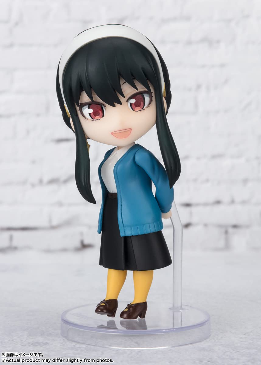 TAMASHII NATIONS Spy x Family Yor Forger Odekeke Outfit Figuarts Mini Figure - 3.5-Inch Officially Licensed