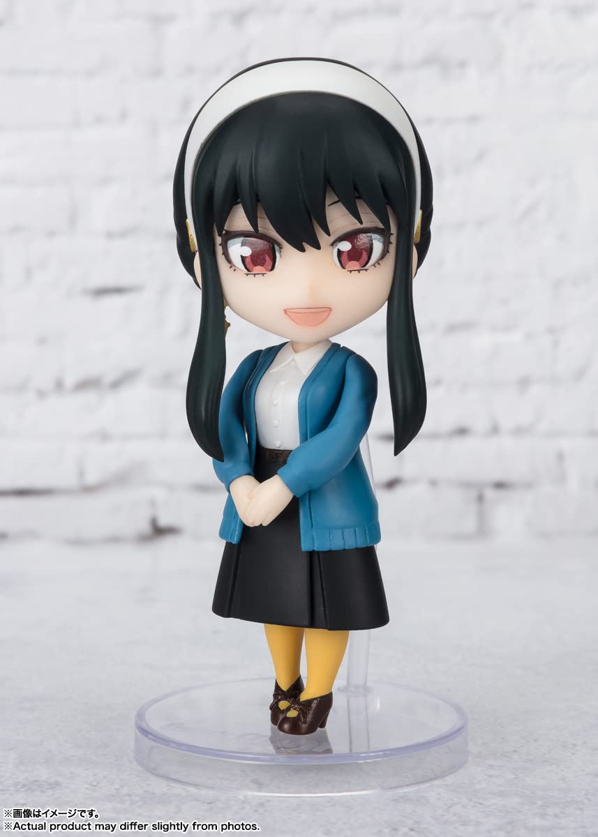 TAMASHII NATIONS Spy x Family Yor Forger Odekeke Outfit Figuarts Mini Figure - 3.5-Inch Officially Licensed