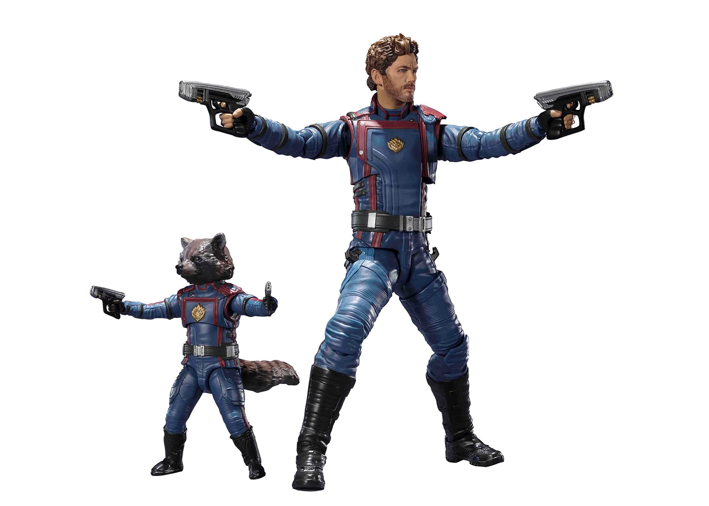 Tamashii Nations Guardians of the Galaxy Vol. 3 Star-Lord & Rocket Raccoon S.H.Figuarts Action Figure