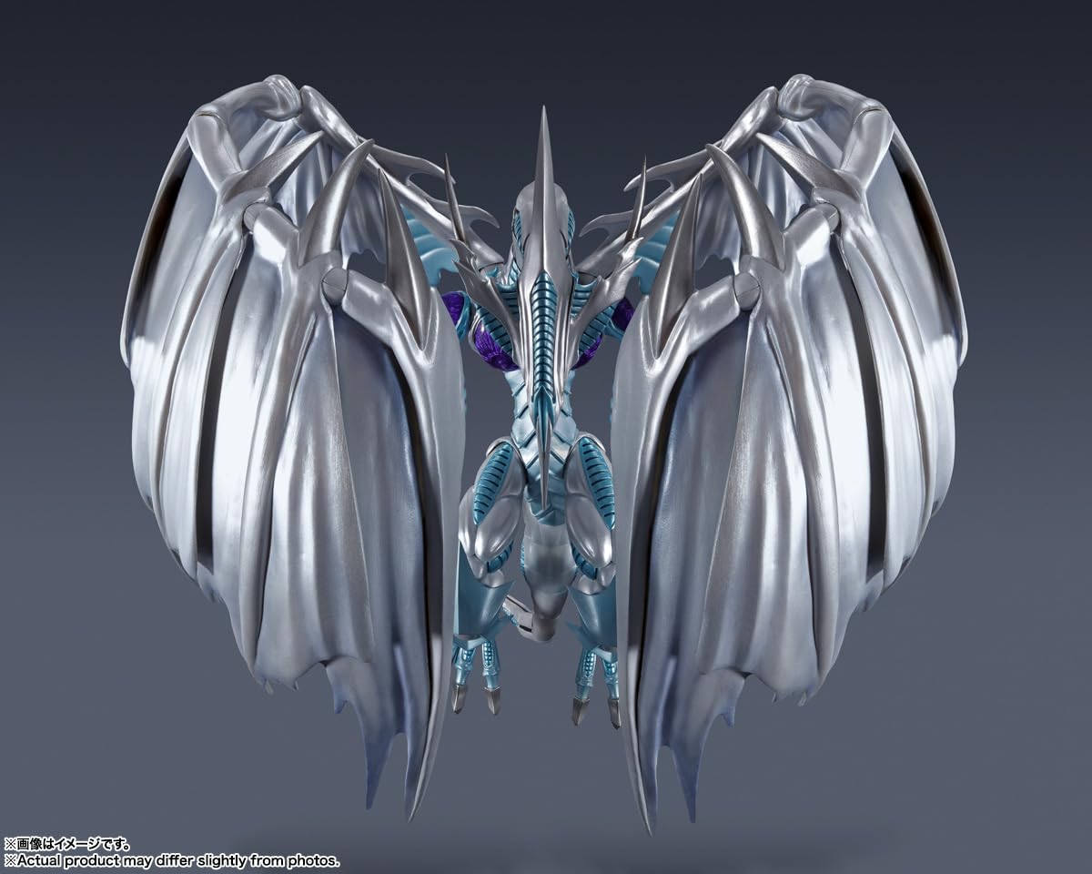 Tamashii Nations Stardust Dragon S.H.MonsterArts Figure – Yu-Gi-Oh! 5D's Official Licensed Collectible