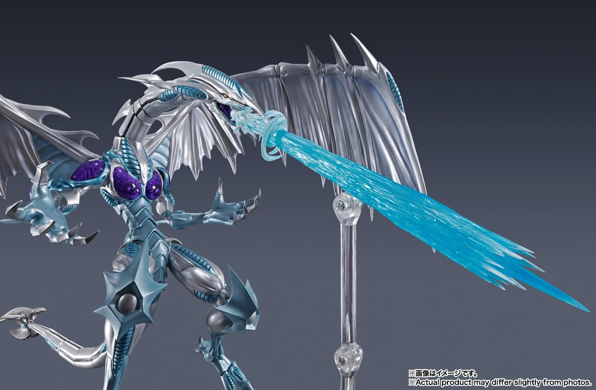 Tamashii Nations Stardust Dragon S.H.MonsterArts Figure – Yu-Gi-Oh! 5D's Official Licensed Collectible