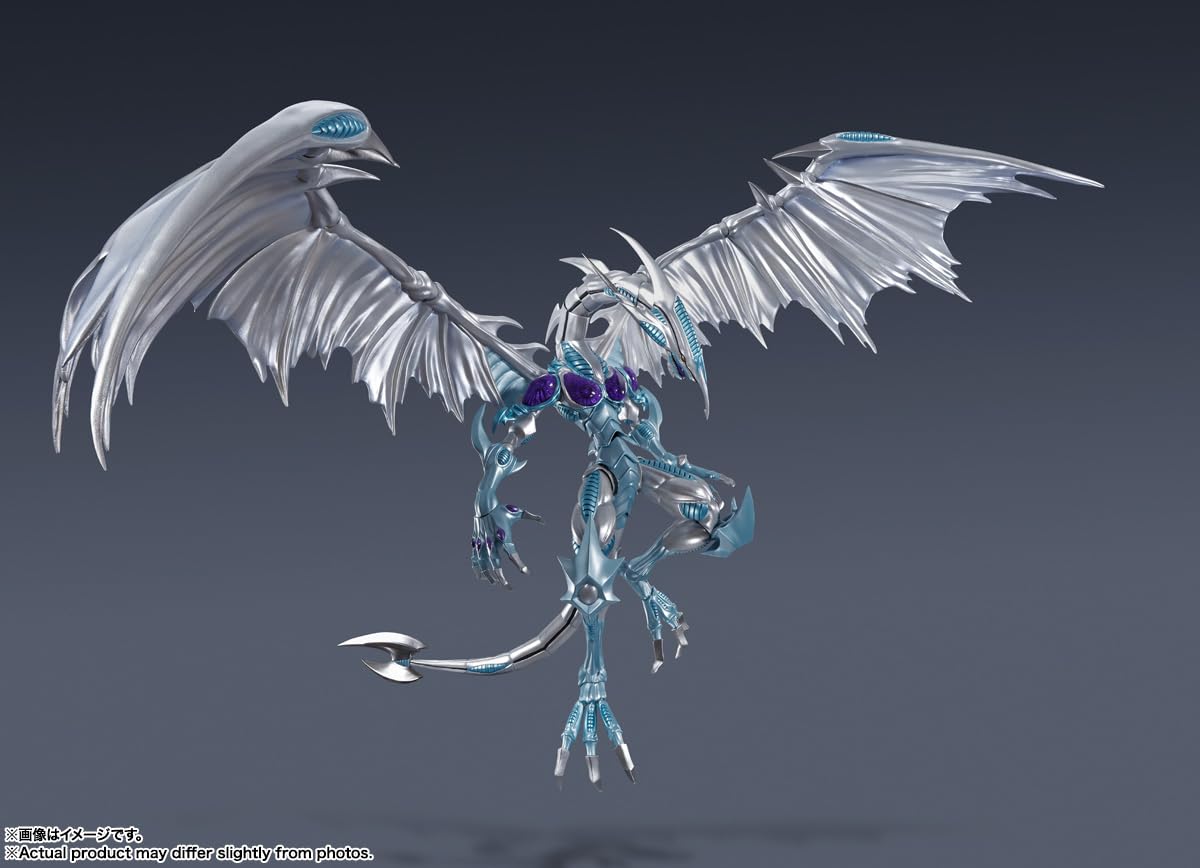 Tamashii Nations Stardust Dragon S.H.MonsterArts Figure – Yu-Gi-Oh! 5D's Official Licensed Collectible