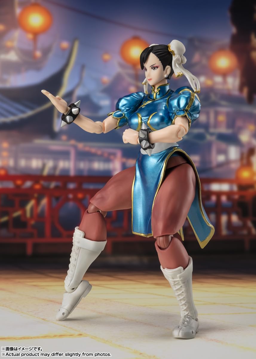 Tamashii Nations Street Fighter Chun-Li Outfit 2 S.H.Figuarts Action Figure - Official Bandai Spirits