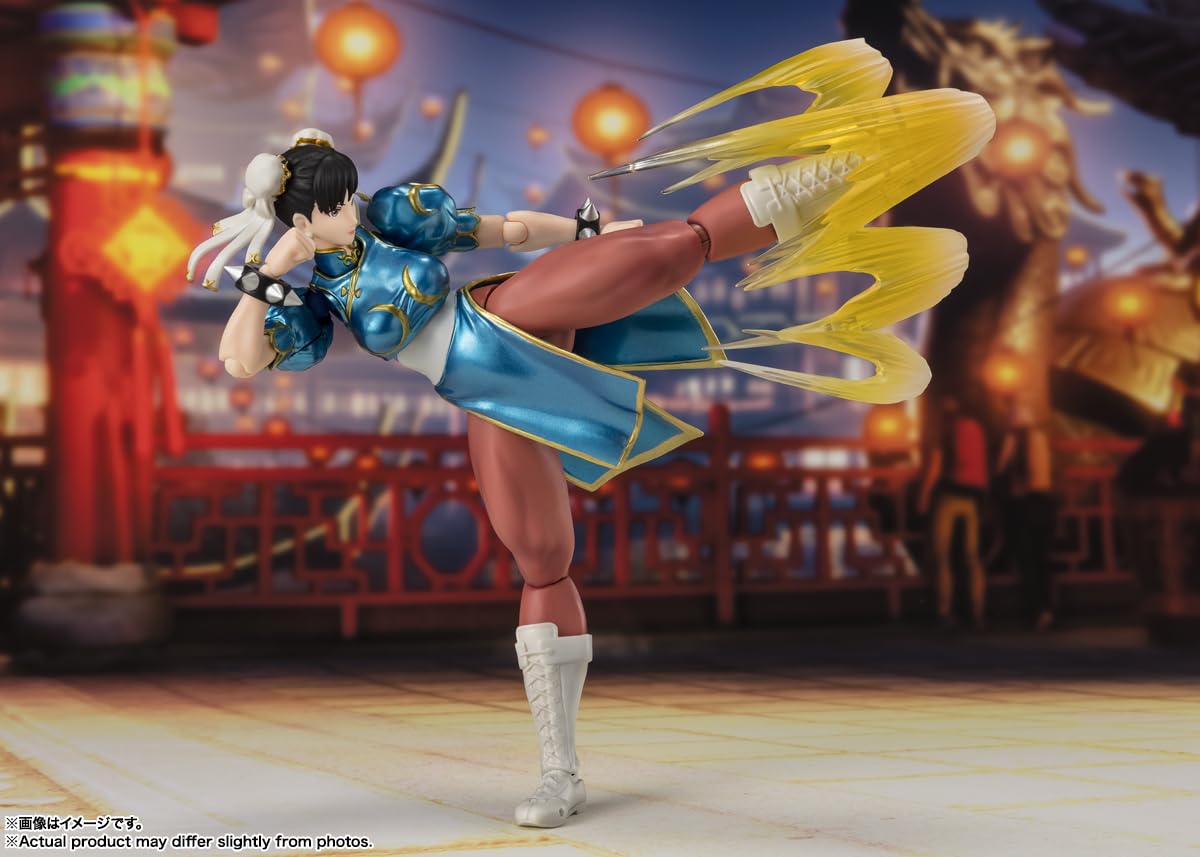 Tamashii Nations Street Fighter Chun-Li Outfit 2 S.H.Figuarts Action Figure - Official Bandai Spirits